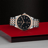  Shop Authentic Tudor 1926 Automatic Diamonds Black Dial Two Tone Steel Strap Watch for Men - M91651-0004 - Luxxuri