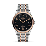  Shop Authentic Tudor 1926 Automatic Diamonds Black Dial Two Tone Steel Strap Watch for Men - M91651-0004 - Luxxuri