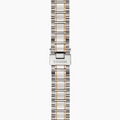 Tudor Style Automatic Silver Dial Two Tone Steel Strap Watch for Men - M12713-0003