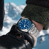  Shop Authentic Tudor Black Bay Automatic Blue Dial Silver Steel Strap Watch for Men - M79540-0004 - Luxxuri