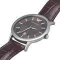  Shop Authentic Emporio Armani Renato Classic Brown Dial Brown Leather Strap Watch For Men - AR2413 - Luxxuri