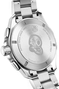  Shop Authentic Tag Heuer Aquaracer Chronograph Black Dial Silver Steel Strap Watch for Men - CAY1110.BA0927 - Luxxuri
