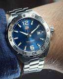  Shop Authentic Tag Heuer Formula 1 Blue Dial Silver Steel Strap Watch for Men - WAZ1118.BA0875 - Luxxuri