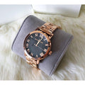  Shop Authentic Michael Kors Noire Black Dial Rose Gold Steel Strap Watch for Women - MK3585 - Luxxuri