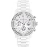  Shop Authentic Michael Kors Runway White Dial White Steel Strap Watch for Women - MK5188 - Luxxuri