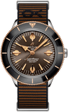  Shop Authentic Breitling Superocean Heritage '57 Outerknown Limited Edition Brown Dial Brown NATO Strap Watch for Men - U103701A1Q1W1 - Luxxuri