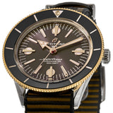  Shop Authentic Breitling Superocean Heritage '57 Outerknown Limited Edition Brown Dial Brown NATO Strap Watch for Men - U103701A1Q1W1 - Luxxuri