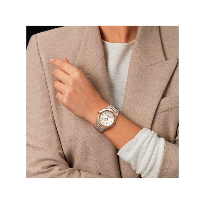  Shop Authentic Breitling Chronomat Automatic 36 White Dial Two Tone Steel Strap Watch for Women - U10380101A1U1 - Luxxuri