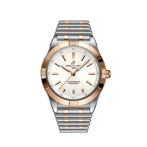  Shop Authentic Breitling Chronomat Automatic 36 White Dial Two Tone Steel Strap Watch for Women - U10380101A1U1 - Luxxuri