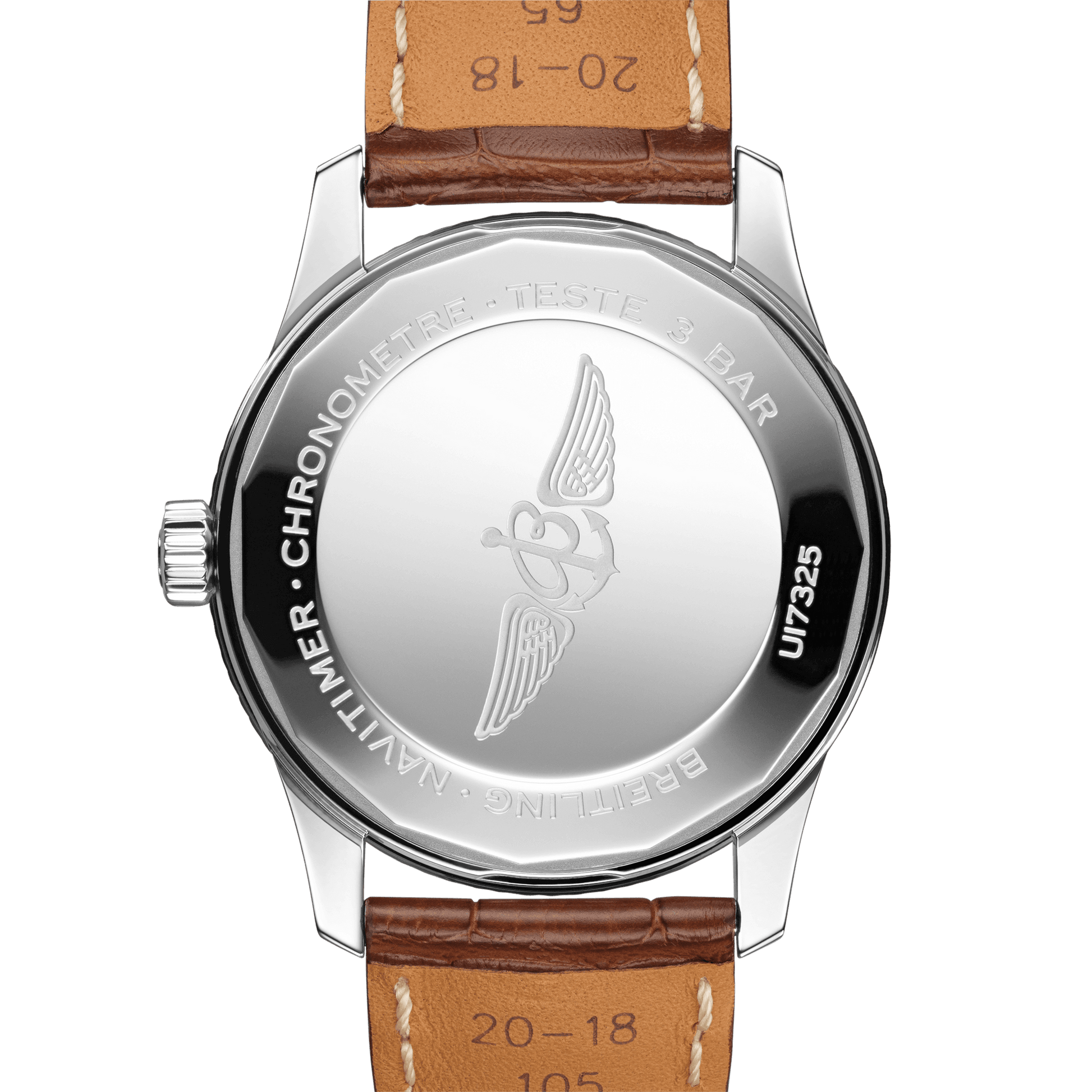  Shop Authentic Breitling Navitimer Automatic 38mm Leather Strap Mens Watch - A17325211G1P1 - Luxxuri