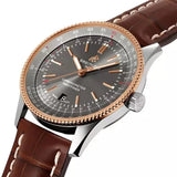  Shop Authentic Breitling Navitimer 1 Automatic 41mm Brown Dial Brown Leather Strap Mens Watch - U17326211M1P2 - Luxxuri