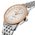  Shop Authentic Breitling Navitimer Automatic 41mm White Dial Silver Stainless Steel Mens Watch - U17326211G1A1 - Luxxuri