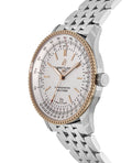  Shop Authentic Breitling Navitimer Automatic 41mm White Dial Silver Stainless Steel Mens Watch - U17326211G1A1 - Luxxuri