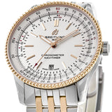  Shop Authentic Breitling Navitimer Automatic 41 White Dial Two Tone Steel Strap Watch for Men - U17326211G1U1 - Luxxuri