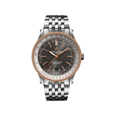  Shop Authentic Breitling Navitimer Automatic 41mm Grey Dial Silver Steel Strap Mens Watch - U17326211M1A1 - Luxxuri