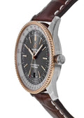  Shop Authentic Breitling Navitimer 1 Automatic 41mm Black Dial Brown Leather Strap Mens Watch - U17326211M1P1 - Luxxuri