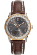  Shop Authentic Breitling Navitimer 1 Automatic 41mm Brown Dial Brown Leather Strap Mens Watch - U17326211M1P2 - Luxxuri