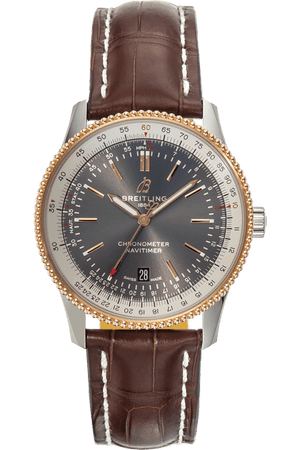 Shop Authentic Breitling Navitimer 1 Automatic 41mm Brown Dial Brown Leather Strap Mens Watch - U17326211M1P2 - Luxxuri