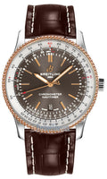  Shop Authentic Breitling Navitimer 1 Automatic 41mm Brown Dial Brown Leather Strap Mens Watch - U17326211M1P2 - Luxxuri