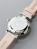 Shop Authentic Emporio Armani Gianni T Bar Mother Of Pearl Pink Dial Pink Leather Strap Watch For Women - AR1958 - Luxxuri