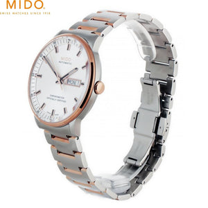  Shop Authentic Mido Commander II Chronometer Automatic Silver Dial Two Tone Steel Strap Watch For Men - M021.431.22.031.00 - Luxxuri