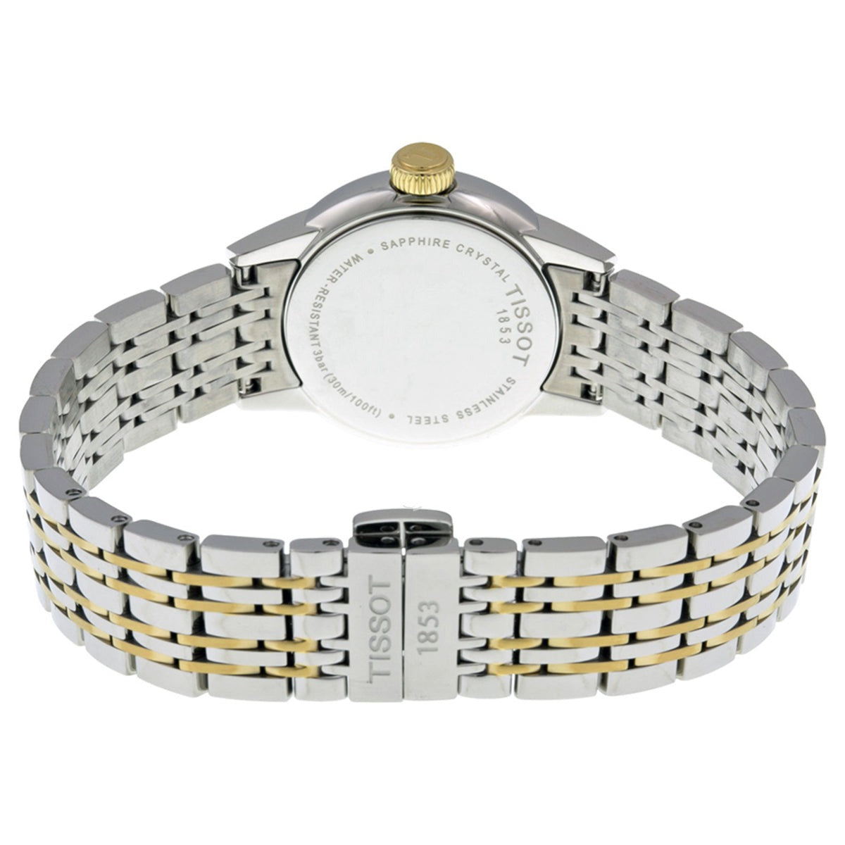  Shop Authentic Tissot Carson Lady White Dial Two Tone Steel Strap Watch For Women - T085.210.22.013.00 - Luxxuri