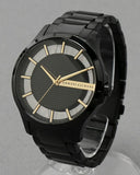  Shop Authentic Armani Exchange Hampton Chronograph Black Dial Black Steel Strap Watch For Men - AX2192 - Luxxuri