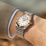  Shop Authentic Breitling Chronomat B02 18K Red Gold White Dial Two Tone Steel Strap Watch for Men - U77310101A2U1 - Luxxuri