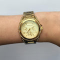  Shop Authentic Michael Kors Blair Gold Dial Gold Steel Strap Watch for Women - MK5639 - Luxxuri