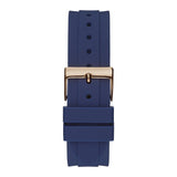  Shop Authentic Guess Eclipse White Dial Blue Rubber Strap Watch for Women - GW0315L2 - Luxxuri