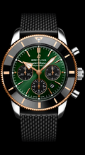  Shop Authentic Breitling Superocean Heritage B01 Chronograph 44 Limited Edition Green Dial Black Mesh Bracelet Watch for Women - UB01622A1L1S1 - Luxxuri