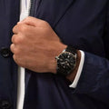 Breitling Superocean Heritage II B20 42mm Black Dial Black Mesh Bracelet Mens Watch - UB2010121B1S1