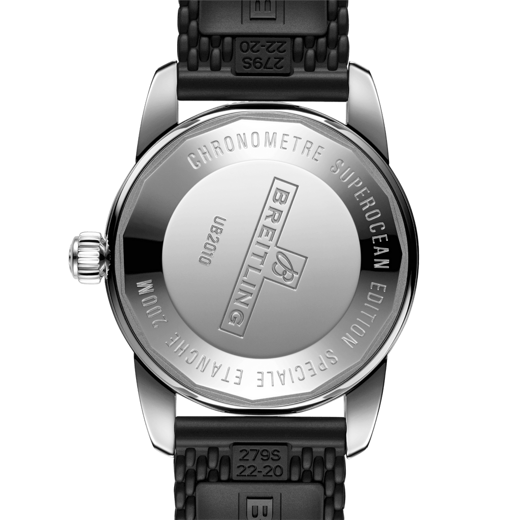  Shop Authentic Breitling Superocean Heritage II B20 42mm Black Dial Black Mesh Bracelet Mens Watch - UB2010121B1S1 - Luxxuri