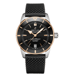 Shop Authentic Breitling Superocean Heritage II B20 42mm Black Dial Black Mesh Bracelet Mens Watch - UB2010121B1S1 - Luxxuri