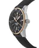  Shop Authentic Breitling Superocean Heritage II B20 42mm Black Dial Black Mesh Bracelet Mens Watch - UB2010121B1S1 - Luxxuri