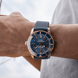  Shop Authentic Breitling Superocean Heritage B20 Automatic 42 Blue Dial Blue Mesh Bracelet Watch for Men - UB2010161C1S1 - Luxxuri