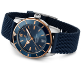  Shop Authentic Breitling Superocean Heritage B20 Automatic 42 Blue Dial Blue Mesh Bracelet Watch for Men - UB2010161C1S1 - Luxxuri