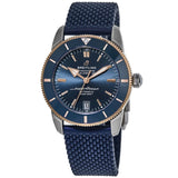  Shop Authentic Breitling Superocean Heritage B20 Automatic 42 Blue Dial Blue Mesh Bracelet Watch for Men - UB2010161C1S1 - Luxxuri