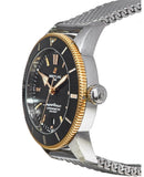  Shop Authentic Breitling Superocean Heritage B20 Automatic 44 Black Dial Silver Mesh Bracelet Watch for Men - UB2030121B1A1 - Luxxuri