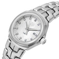  Shop Authentic Tag Heuer Link Quartz Diamonds Mother of Pearl Dial Silver Steel Strap Watch for Women - WBC1312.BA0600 - Luxxuri