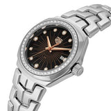  Shop Authentic Tag Heuer Link Quartz Diamonds Black Dial Silver Steel Strap Watch for Men - WBC131G.BA0649 - Luxxuri