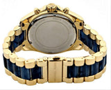  Shop Authentic Michael Kors Bradshaw Navy Blue Dial Two Tone Steel Strap Watch for Women - MK6268 - Luxxuri