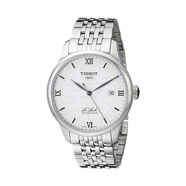  Shop Authentic Tissot Le Locle Double Happiness Automatic Silver Dial Silver Steel Strap Watch For Men - T41.1.833.50 - Luxxuri