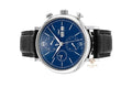  Shop Authentic IWC Portofino Chronograph Blue Dial Black Leather Strap Watch for Men - IW391023 - Luxxuri