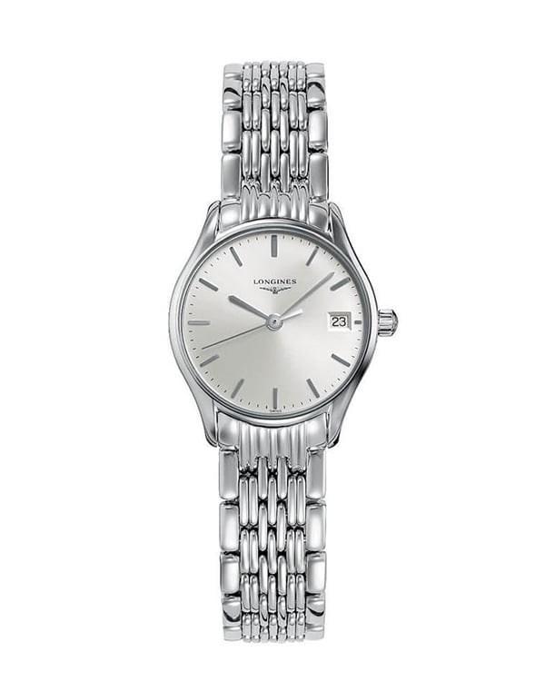  Shop Authentic Longines Lyre 25mm Stainless Steel Watch for Women - L4.259.4.72.6 - Luxxuri