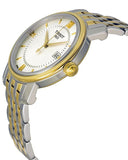  Shop Authentic Tissot T Classic Bridgeport Automatic Mother of Pearl Dial Two Tone Steel Strap Watch for Women - T097.410.22.116.00 - Luxxuri
