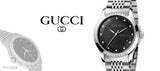  Shop Authentic Gucci G Timeless Diamonds Black Dial Silver Steel Strap Watch For Women - YA126408 - Luxxuri