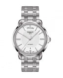 Shop Authentic Tissot T Classic Automatic III Day Date White Dial Silver Steel Strap Watch for Men - T065.930.11.031.00 - Luxxuri