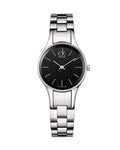  Shop Authentic Calvin Klein Simplicity Black Dial Silver Steel Strap Watch for Women - K4323130 - Luxxuri