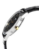  Shop Authentic Tissot T Classic Dream Black Dial Black Leather Strap Watch for Men - T033.410.26.053.01 - Luxxuri